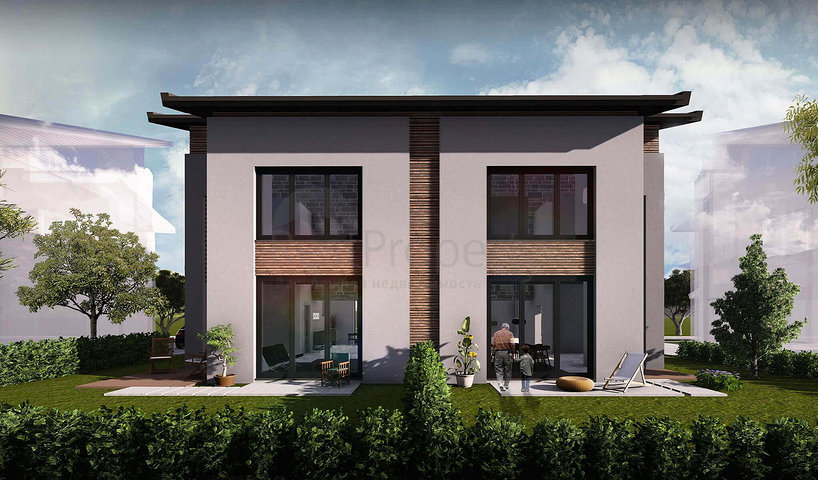 Комплекс вилл 3+1 в районе Дошемеальты Анталья