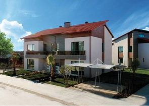 Комплекс вилл 3+1 в районе Дошемеальты Анталья