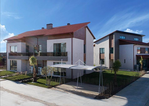 Комплекс вилл 3+1 в районе Дошемеальты Анталья