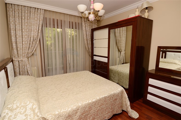 Апартаменты  3+1 с мебелью, в комплексе  на первой линии