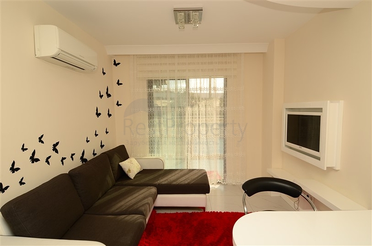 Квартира в комплексе отельного типа в центре Аланьи