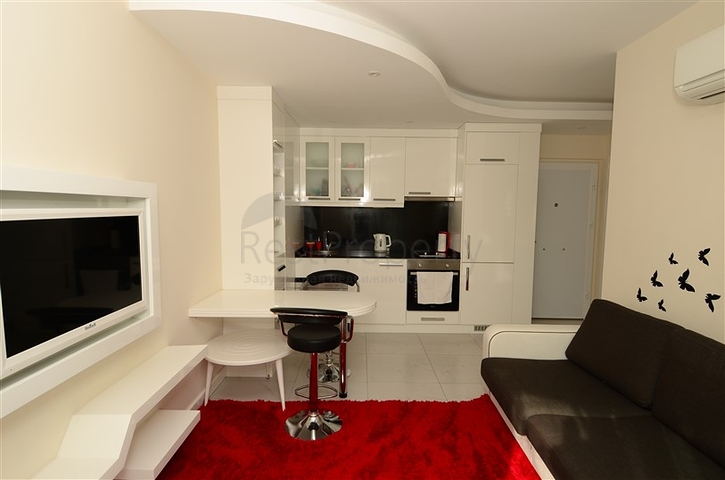 Квартира в комплексе отельного типа в центре Аланьи