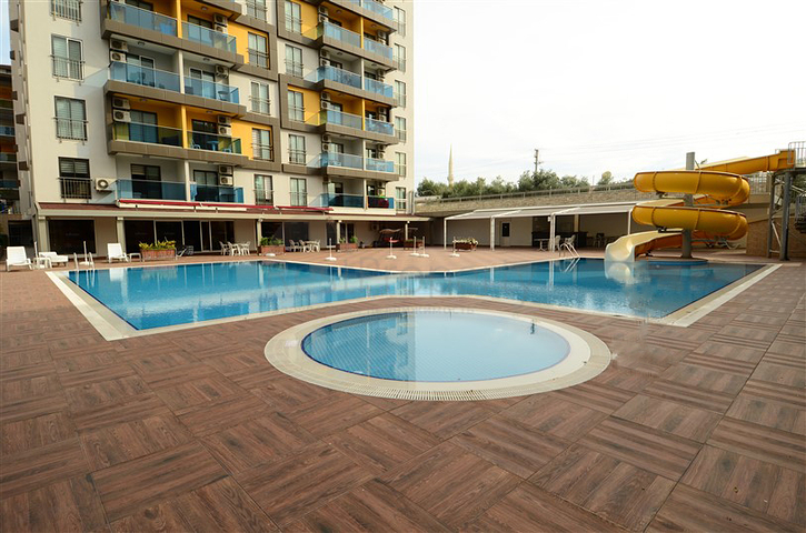 Квартира в комплексе отельного типа в центре Аланьи