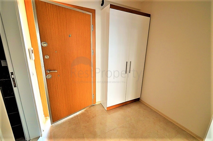 Квартира 1+1 в комплексе с газовым отоплением в Анталии