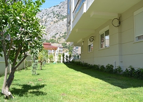 Квартира 1+1 в комплексе с газовым отоплением в Анталии