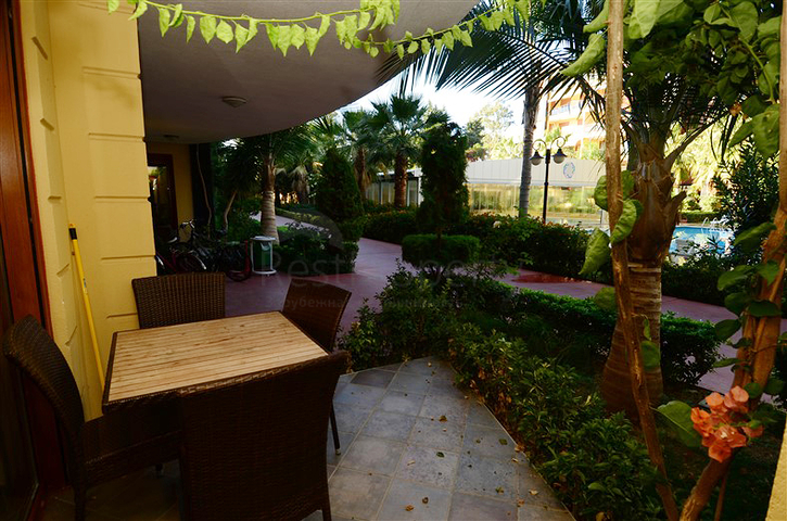 Апартаменты 2+1 с выходом в сад в аренду