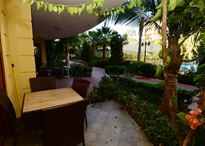 Апартаменты 2+1 с выходом в сад в аренду