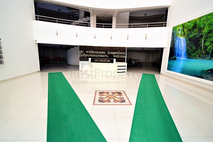 Меблированная квартира 1+1 в комплексе отельного плана