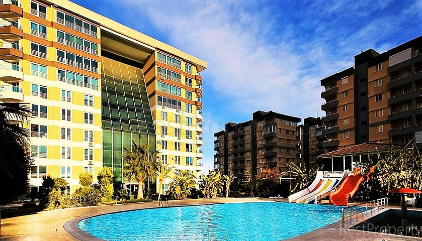 Меблированная квартира 1+1 в комплексе отельного плана