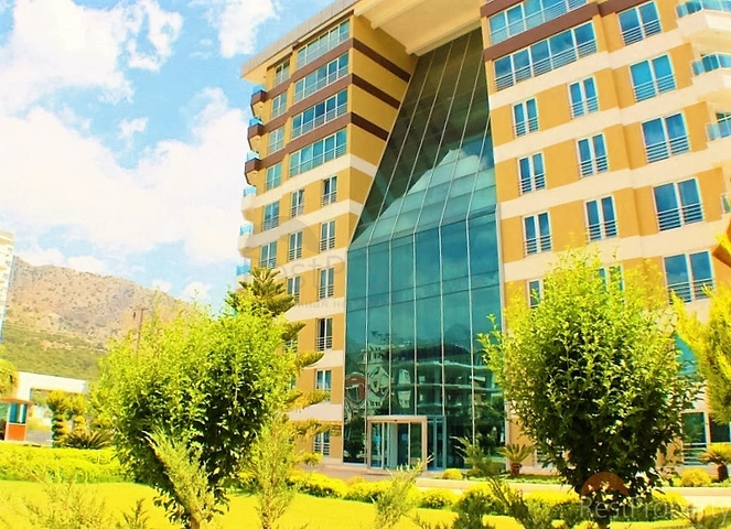 Меблированная квартира 1+1 в комплексе отельного плана