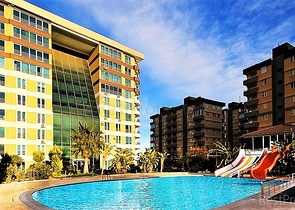 Меблированная квартира 1+1 в комплексе отельного плана