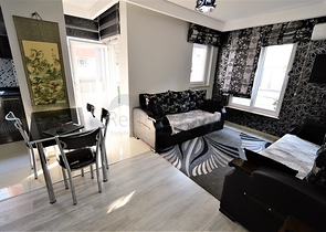 Продажа полностью блока с квартирами 1+1 и 2+1  в Анталии 150 метров до моря