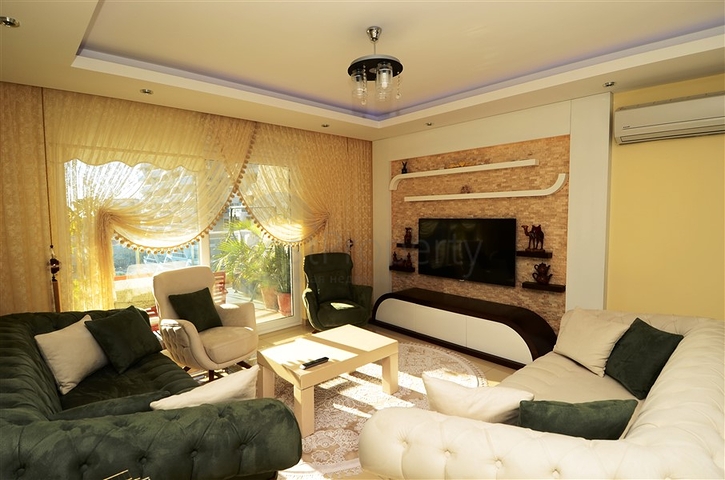 Квартира 2+1 с мебелью в Джикджилли в люкс комплексе