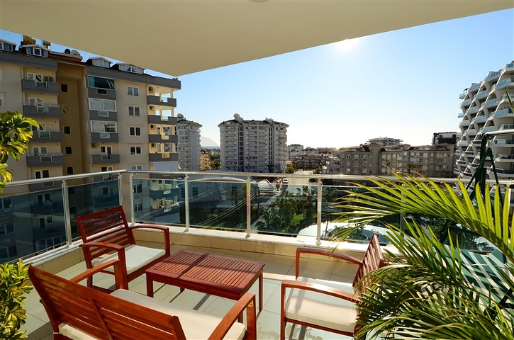 Квартира 2+1 с мебелью в Джикджилли в люкс комплексе