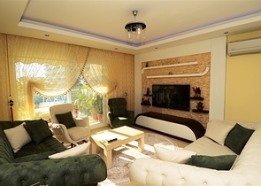 Квартира 2+1 с мебелью в Джикджилли в люкс комплексе