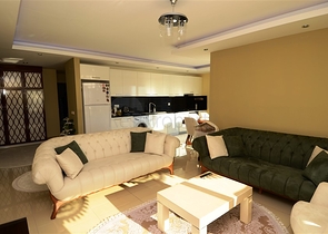 Квартира 2+1 с мебелью в Джикджилли в люкс комплексе