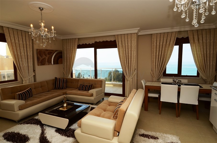 Меблированные апартаменты 2+1 с видом на море