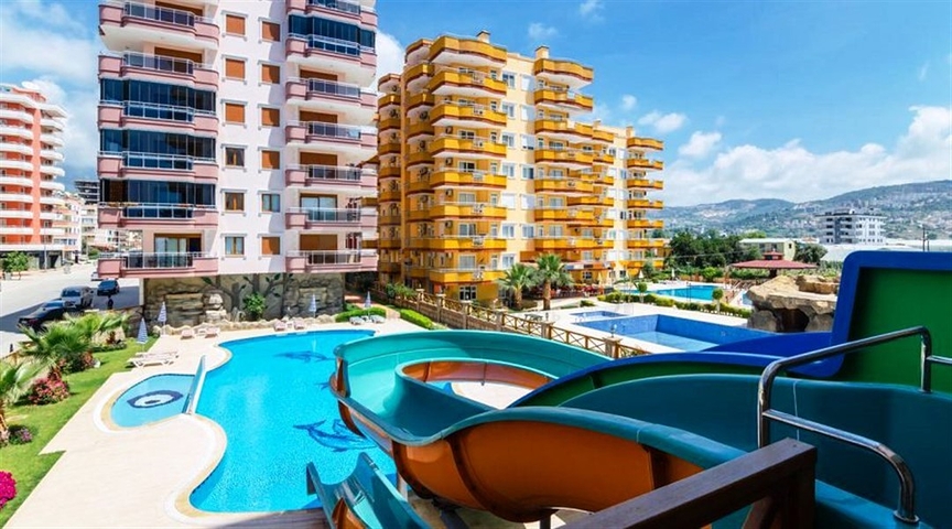 Меблированные апартаменты 2+1 с видом на море