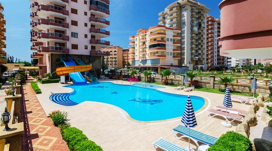 Меблированные апартаменты 2+1 с видом на море