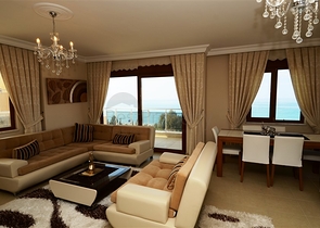 Меблированные апартаменты 2+1 с видом на море