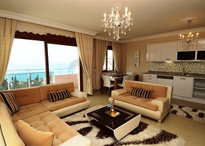 Меблированные апартаменты 2+1 с видом на море