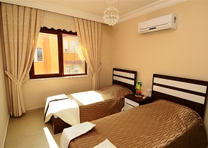 Меблированные апартаменты 2+1 с видом на море