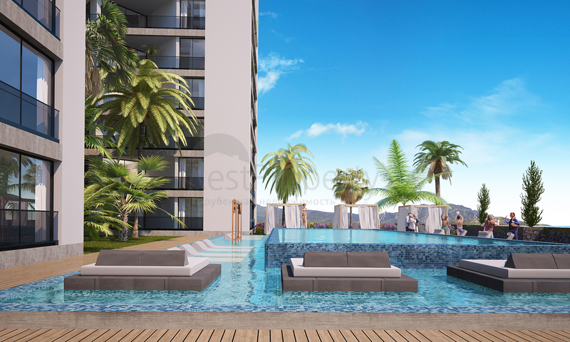 Апартаменты в прекрасном комплексе на Северном Кипре