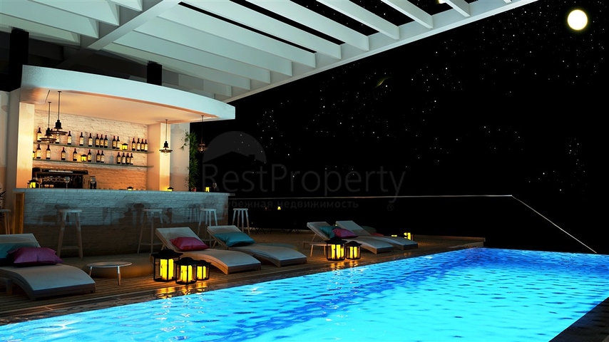 Апартаменты в прекрасном комплексе на Северном Кипре