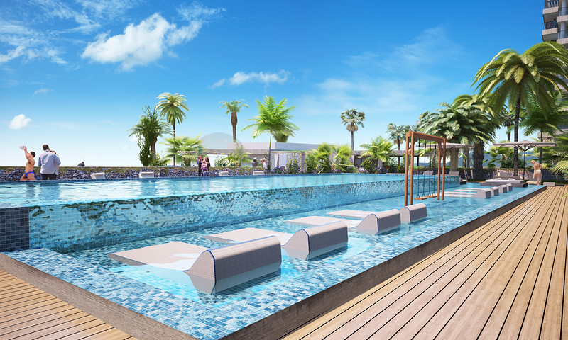 Апартаменты в прекрасном комплексе на Северном Кипре