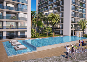 Апартаменты в прекрасном комплексе на Северном Кипре