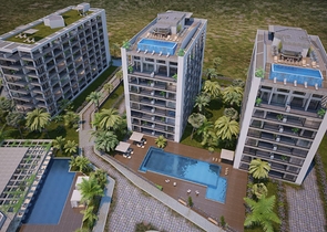 Апартаменты в прекрасном комплексе на Северном Кипре