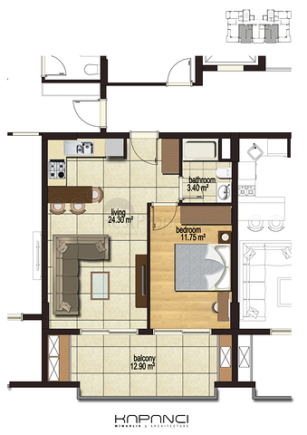 Квартиры в новом комплексе в районе Махмутлар