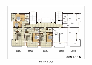 Квартиры в новом комплексе в районе Махмутлар