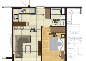 Квартиры в новом комплексе в районе Махмутлар