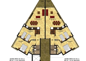 Квартиры в новом комплексе в самом центре Алании