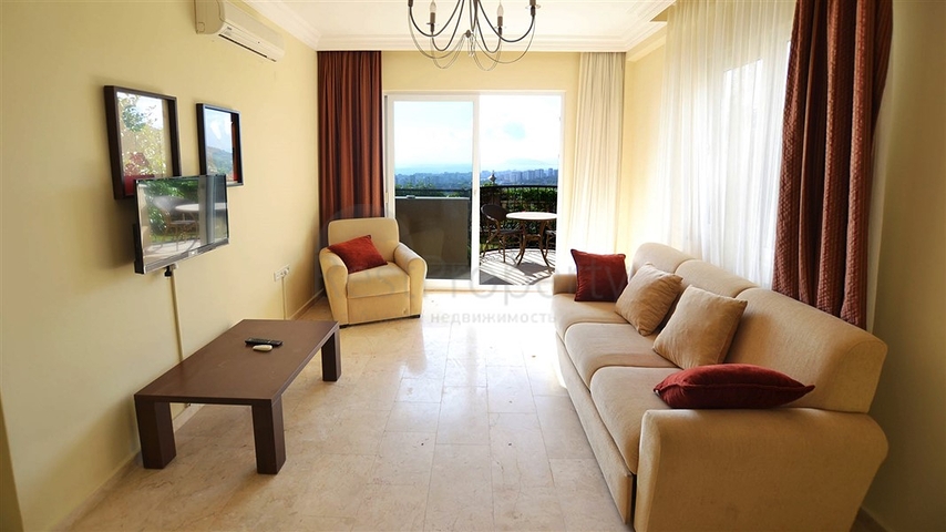 Апартаменты с мебелью в роскошном комплексе в Каргыджак