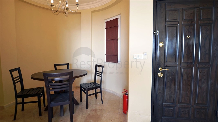 Апартаменты с мебелью в роскошном комплексе в Каргыджак