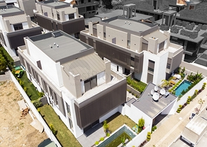 Виллы планировки 6+1 в районе Коньяалты Анталья