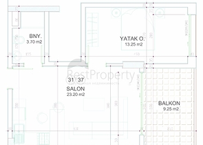 Новый комплекс в центре Алании от известного застройщика
