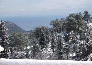 Усадьба-гостиница в тосканском стиле в Бейджике Кемере