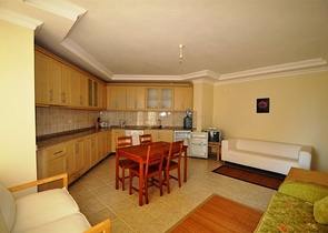 Двухкомнатные апартаменты в Махмутларе