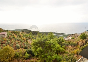 Большая вилла с красивым видом в Каргыджаке