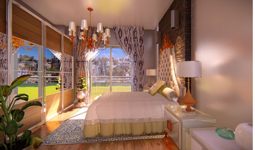 Новый проект в центре Белека рядом с песчаными пляжами