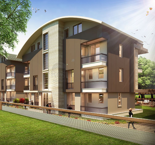 Новый проект в центре Белека рядом с песчаными пляжами