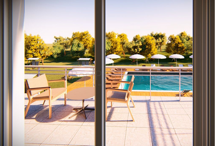 Новый проект в центре Белека рядом с песчаными пляжами