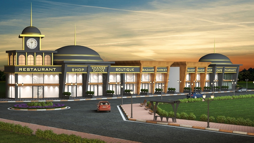 Торговый комплекс в районе Конаклы