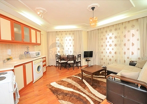 Меблированные апартаменты 1+1 в районе Махмутлар