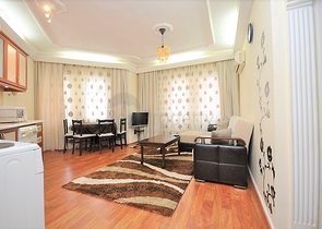 Меблированные апартаменты 1+1 в районе Махмутлар