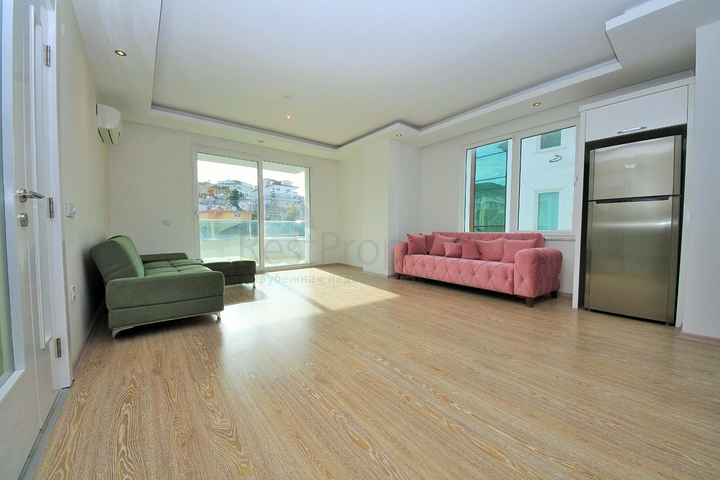 Апартаменты 1+1 в комплексе на берегу реки