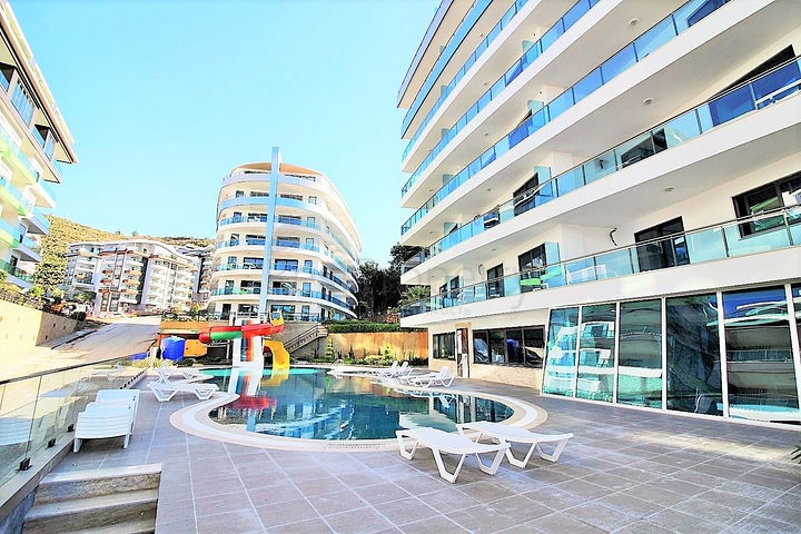 Апартаменты 2+1 в новом комплексе в Каргыджаке